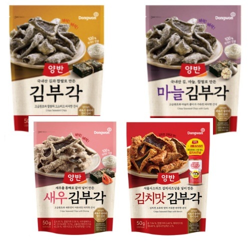 キムブガク韓国風のり天海苔のお菓子6個セット