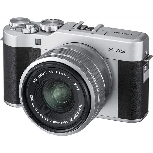 【中古】フジフィルム FUJIFILM X-A5レンズキット シルバー X-A5LK-S SDカード付き 58,740円