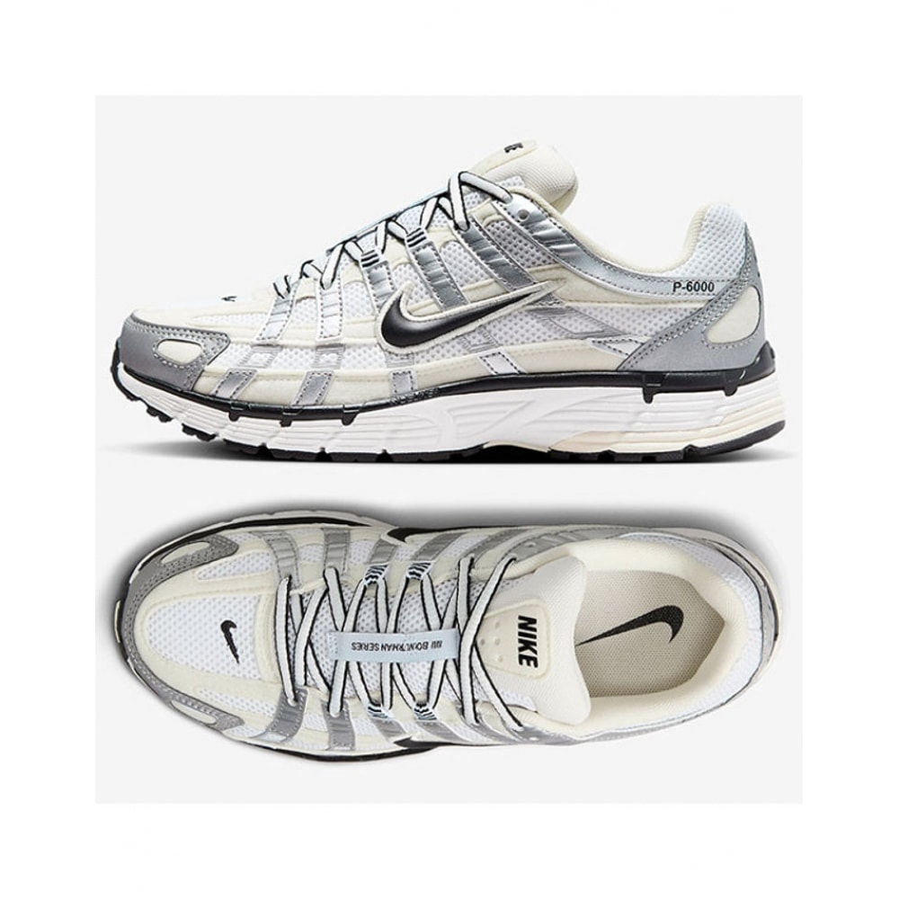 国内店ナイキスニーカーランニングシューズレディース P-6000 FV6603-100 S2502 スニーカー