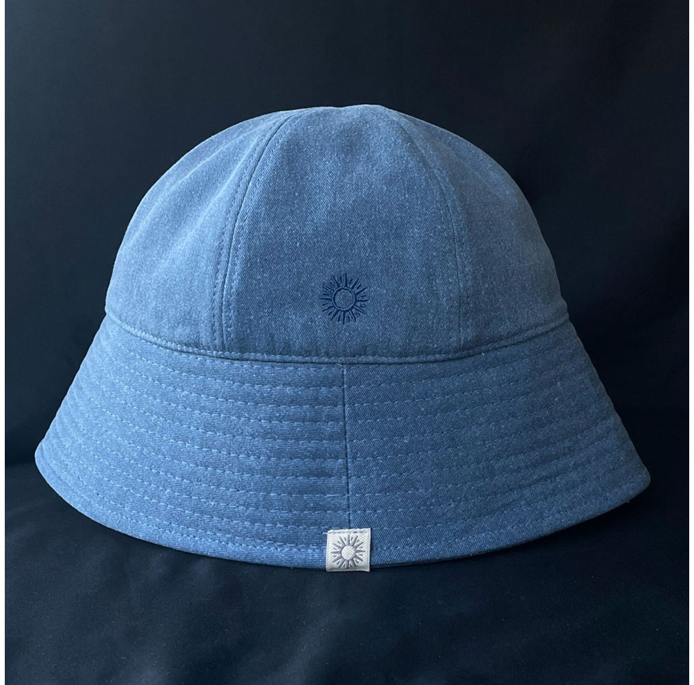 Organic Bio Washing Bucket hat / Light Blue