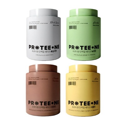 タンパク質シェイク, 490g, 2個