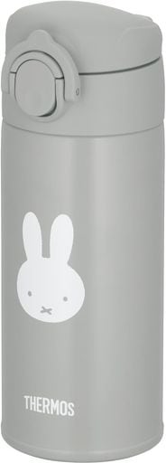 サーモス 水筒 調乳用ステンレスボトル 350ML ミッフィー グレー JPA-350B GY