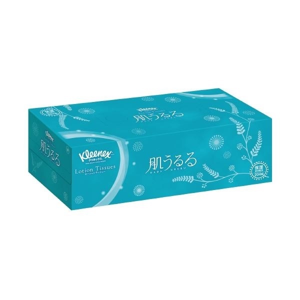 （まとめ）日本製紙クレシア クリネックス肌うるるローションティシュー[x10セット]