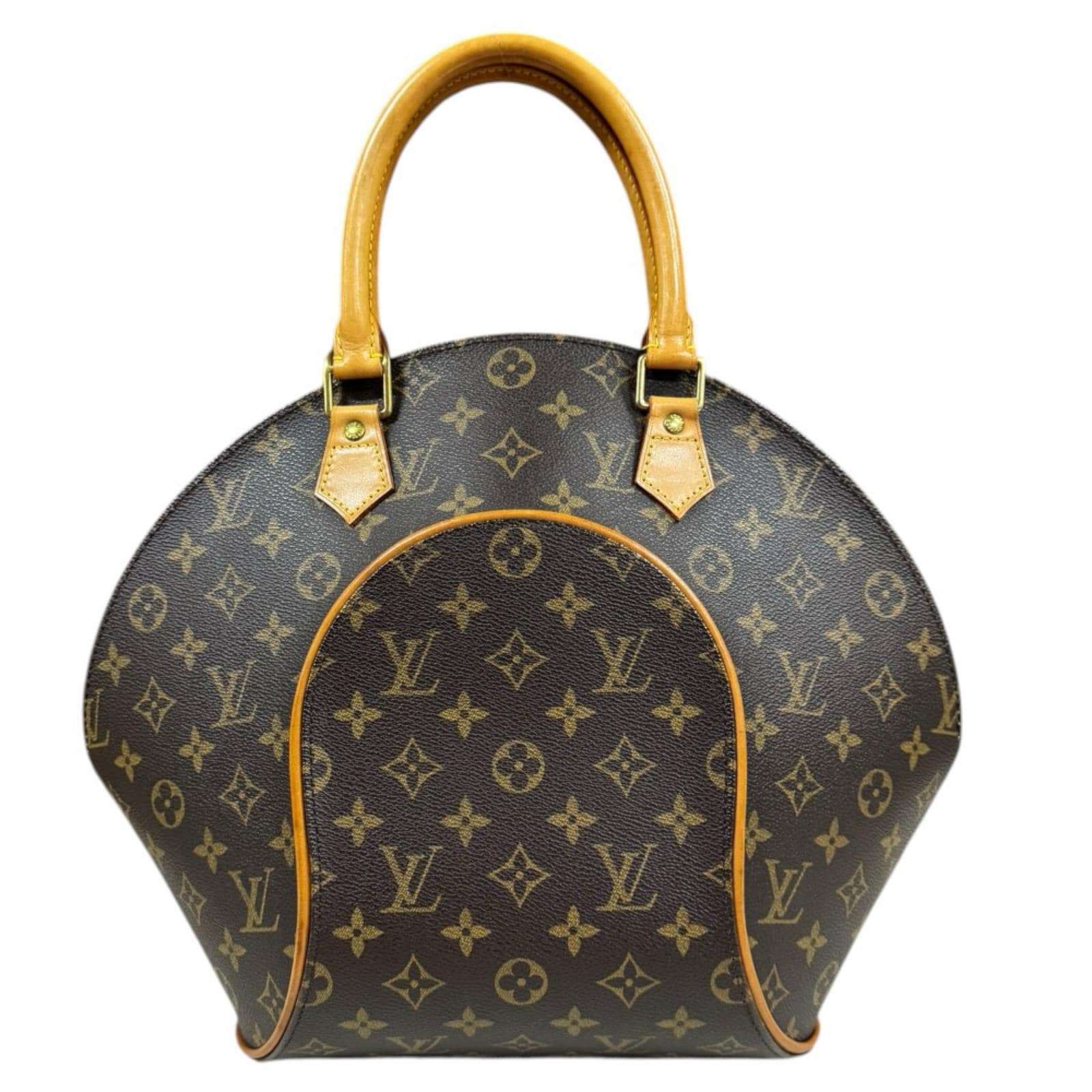 ルイヴィトン エリプスMM モノグラム ハンドバッグ モノグラムキャンバス M51126 ブラウン LOUIS VUITTON 中古