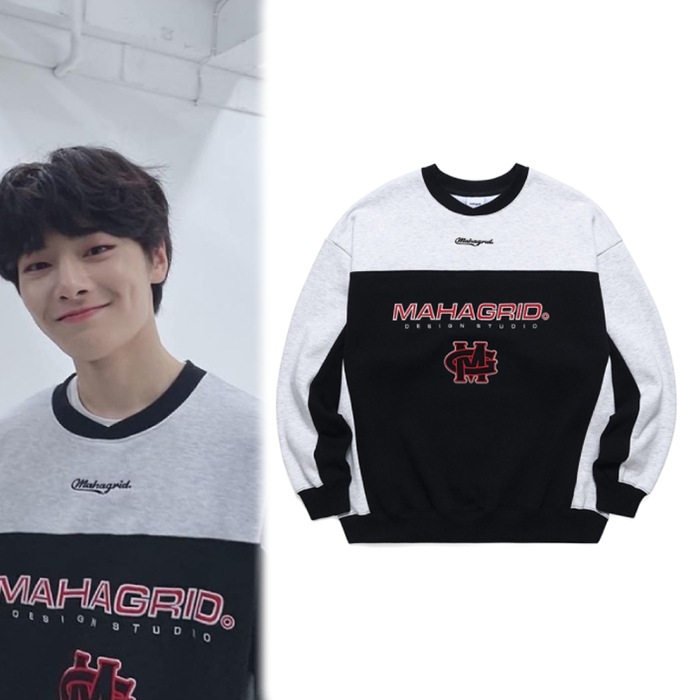 【5％OFF】 kids着用】 【Stray LEAGUE BLACK(MG2BFMM470A) SWEATSHIRT PLAYER Tシャツ・カットソー