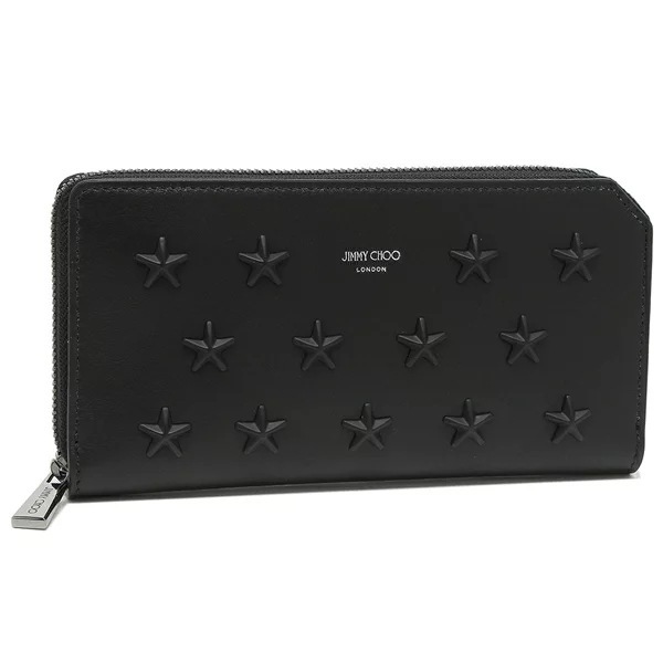 長財布 カーナビー ブラック メンズ JIMMY CHOO CARNABYS OAJ