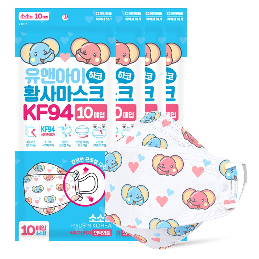 （TF0006）KF94 [超小型]箱小小型キャラクターマスクひも調節/国内産/即日発送/子供マスク/韓国発送