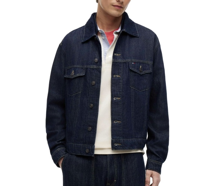 Relax Denim Jacket (T32G6NJC11TMT11BK )