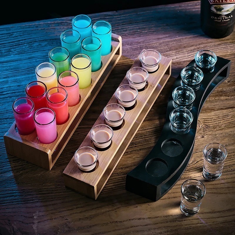 10pscグループ・バイブレット カップ セット 白酒グラス スワロー グラス スピリッツ ショット カップ B52 カクテル グラス グラス 母の日