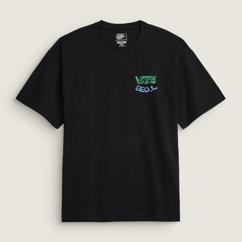 ソウルナイト半袖Tシャツ VN000U0KBLK