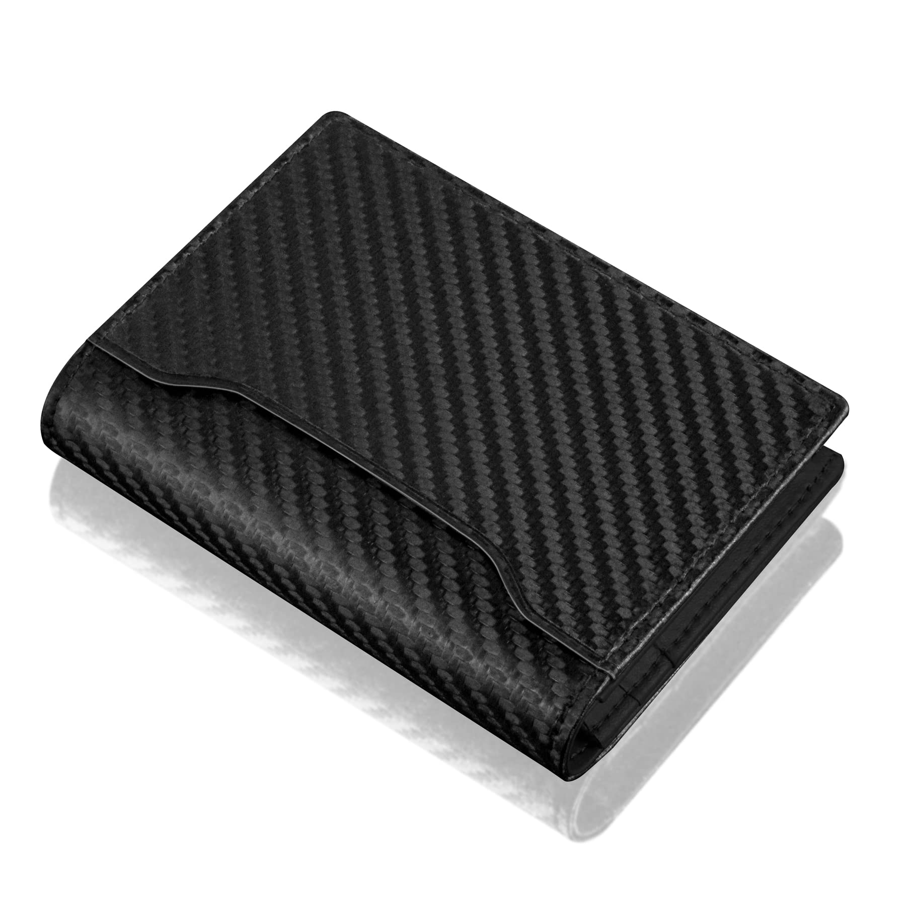 [INMURYIA] 公式 大容量 名刺入れ メンズ 男女兼用 カーボン 本革 多機能薄い 取り出しやすい 名刺 入れ めいしいれ 名刺ケース 就職祝いプレゼント…