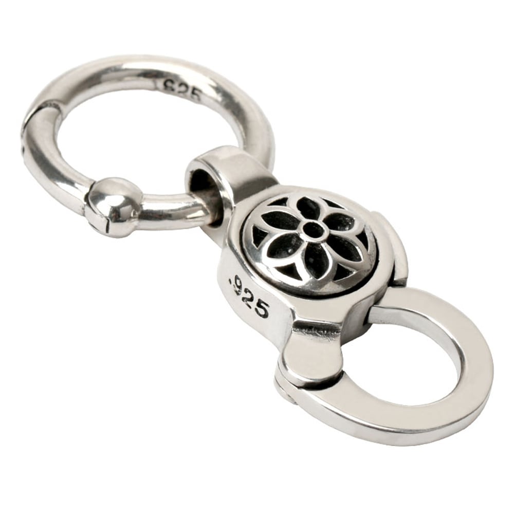 925 桜クリップキーチェーン [zs002]