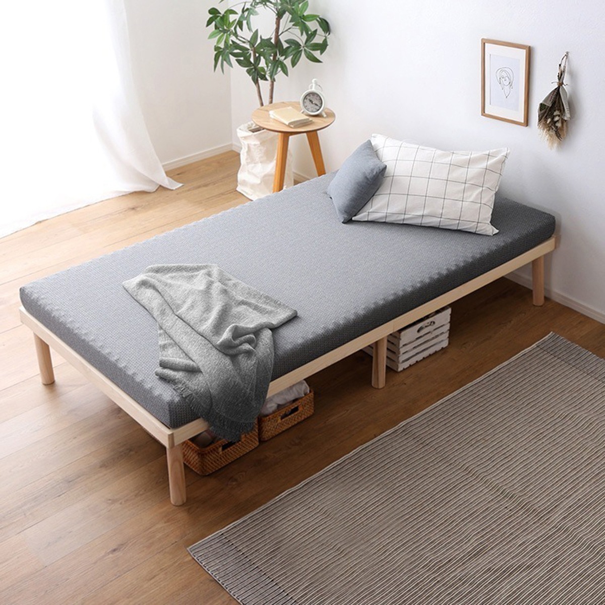 高反発プロファイルウレタンマットレス【Beleza10-ベレーザ・テン-】(セミシングルショート)