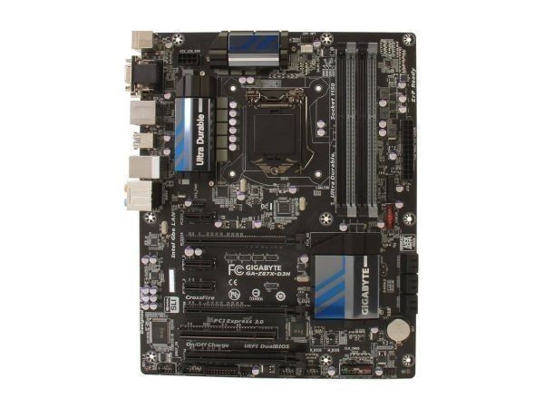 GIGABYTE GA-Z87X-D3H LGA 1150 Intel Z87 HDMI SATA 6Gb/s USB 3.0 ATX Intel Motherboard