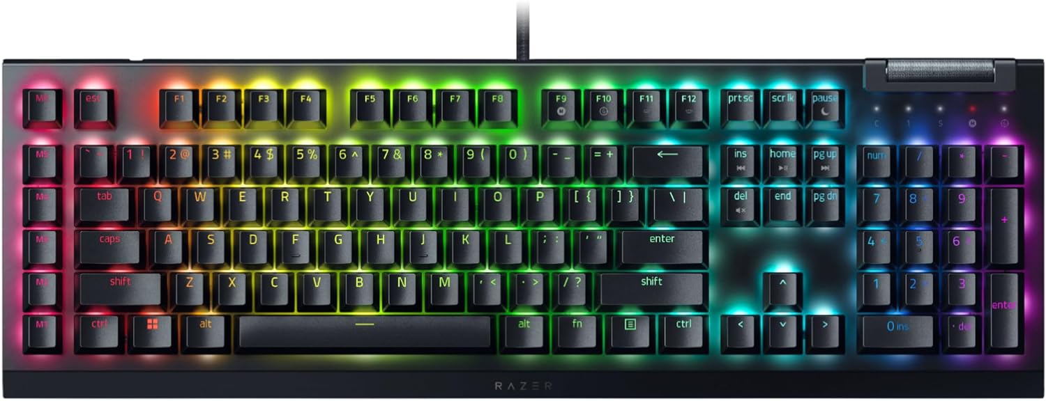 BlackWidow V4 X Yellow Switch RZ03-04701800-R3M1 [ブラック]有線キーボード