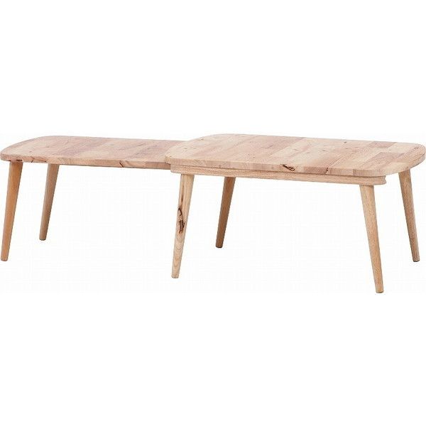 不二貿易 37019 Natural Signature センターテーブル SLIDE メーカー直送