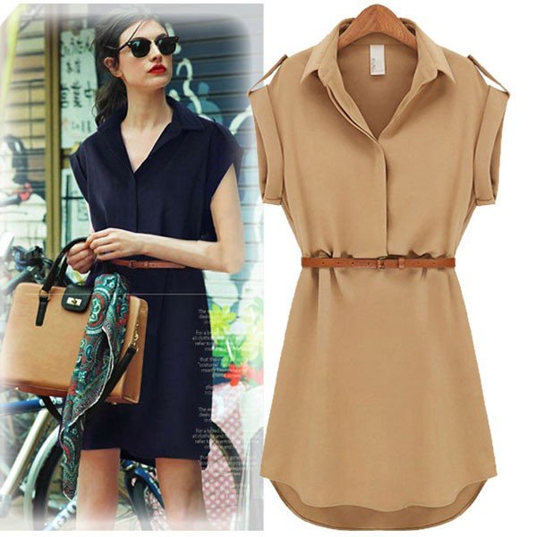 チュニック THOM ドルマン ホワイトデー WILLS ドルマンスリーブ エポレット付きシャツ風ワンピース