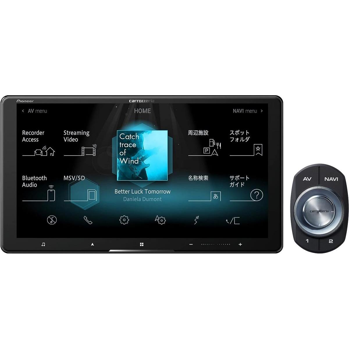 パイオニア Pioneer カーナビ AVIC-CQ912-2 サイバーナビ CYBER NAVI 9インチ 無料地図更新 フルセグ DVD CD Bluetooth SD