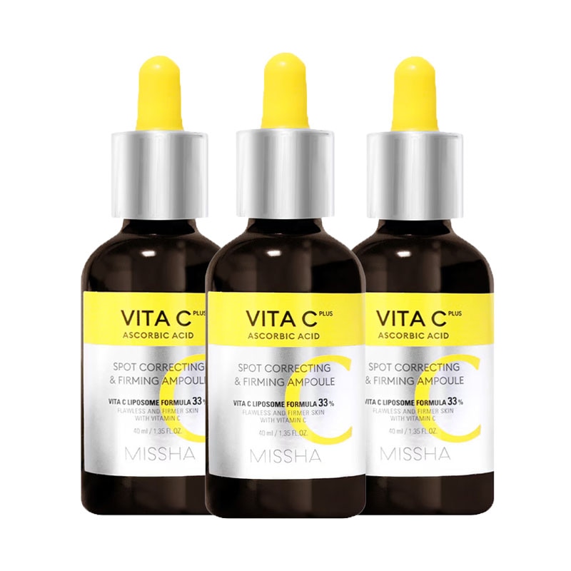 ビタC スポットコレクトリングファーミングアンプル 30ml 3個