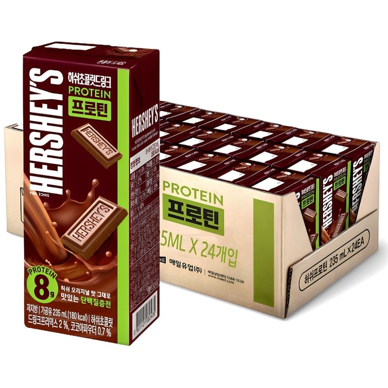 ハーシュチョコレートドリンクプロテイン235ml24個