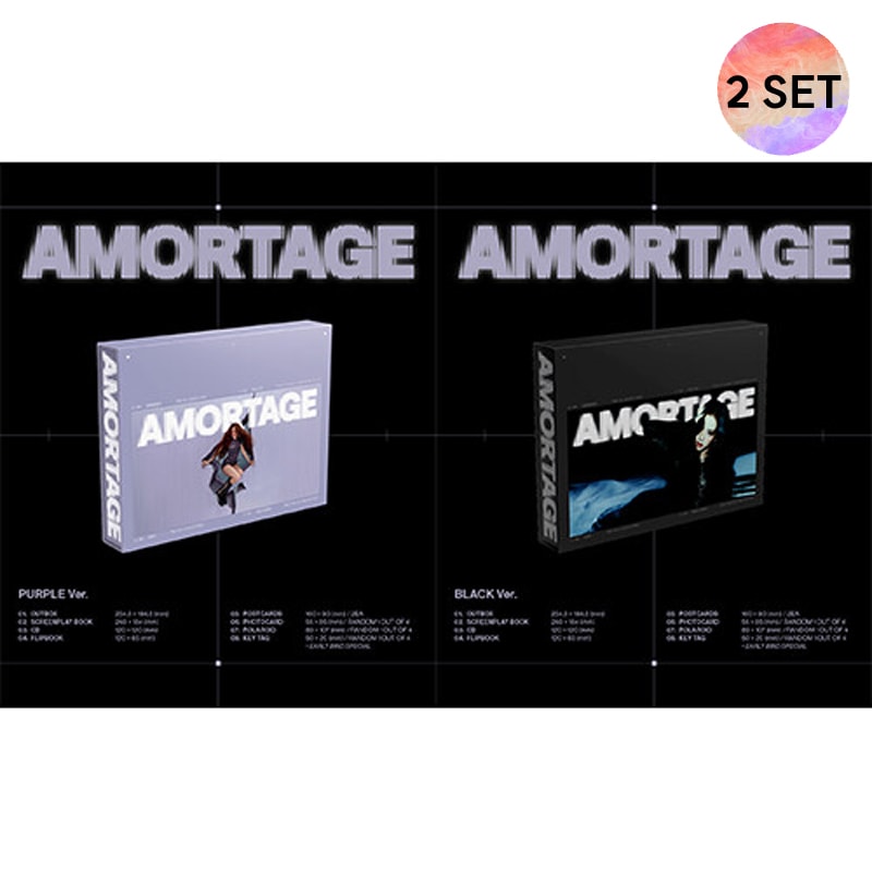 [2種 SET] JISOO - (Mini Album) AMORTAGE [EXCLUSIVE EDITION]