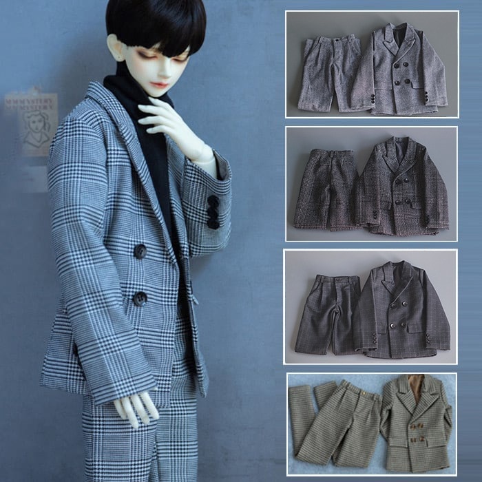 ドール服 BJDドール用衣装セット スーツ2点セット 秋冬 65/68/73/75cmサイズ球体関節人形用
