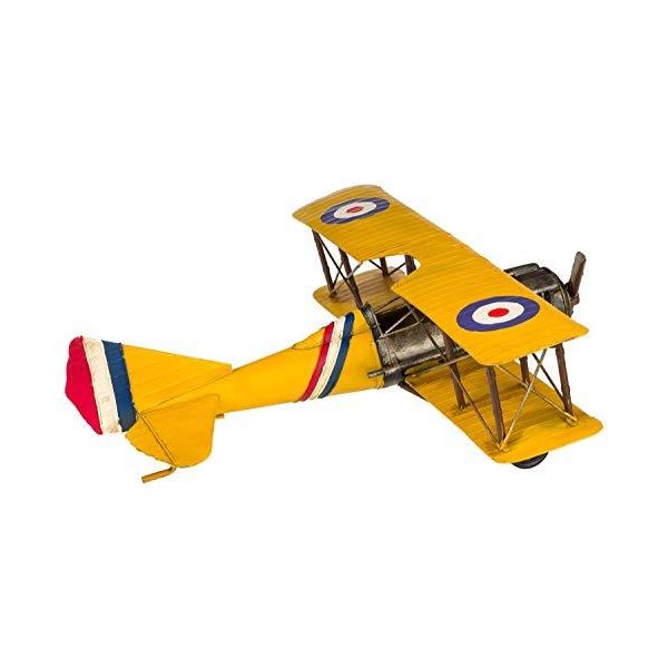Model airplane metal biplane plane antique style waterplane - 61cm 並行輸入品