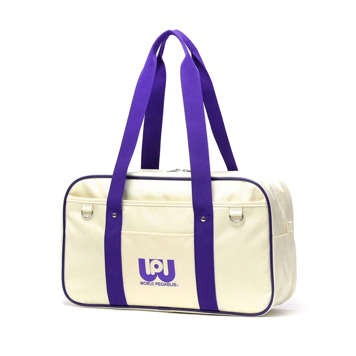 Qoo10] WORLD PEGASUS 正規取扱店 ワッペ スクールバッグ 高校