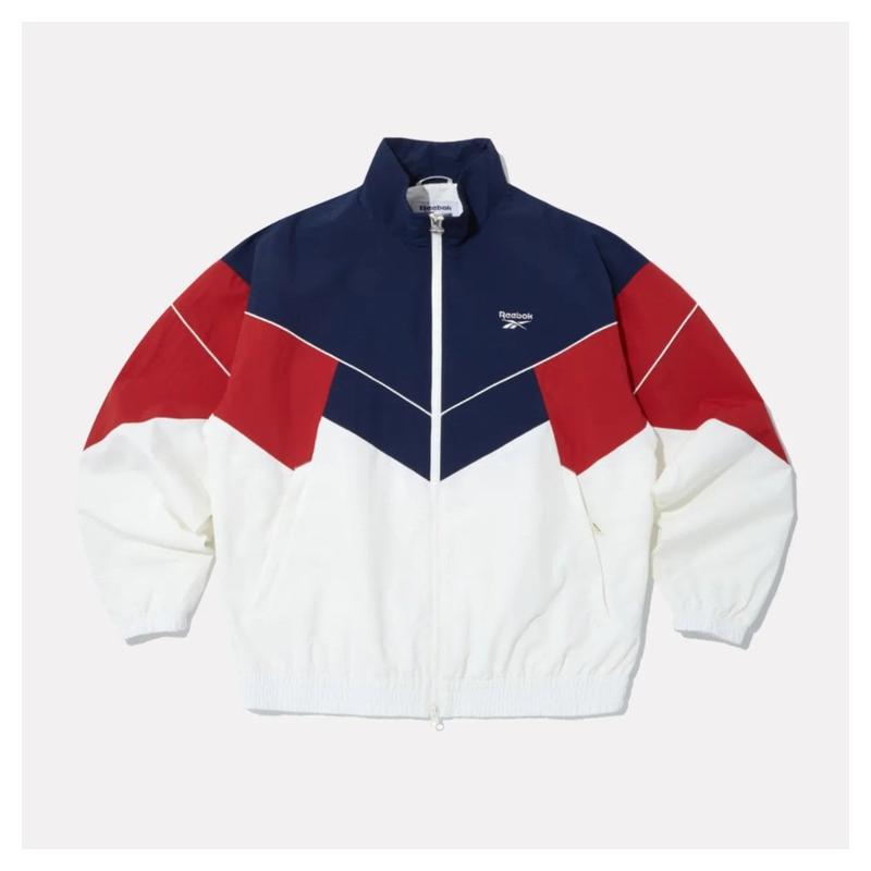 ヘリテージウィンドブレーカーv26 - ネイビー:ホワイト REJU6EJ12N2