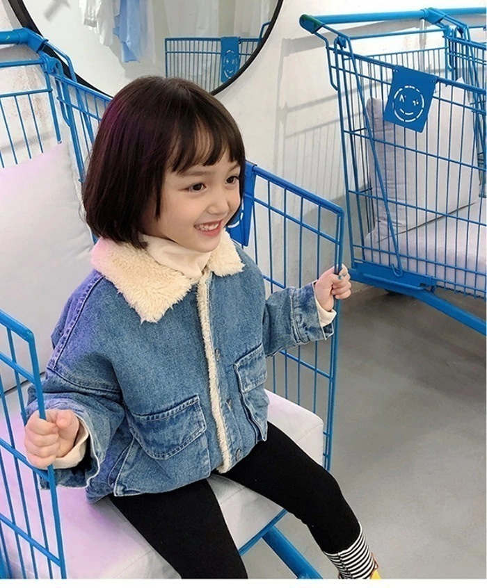 【2枚購入で1oo円OFF】キッズ ジャケット 防寒 冬服 アウター 子供服 子ども服 暖かい お洒落 きれい 可愛い 通園 子供服 肌にやさしい 長袖 暖かい デニムコート 裹起毛