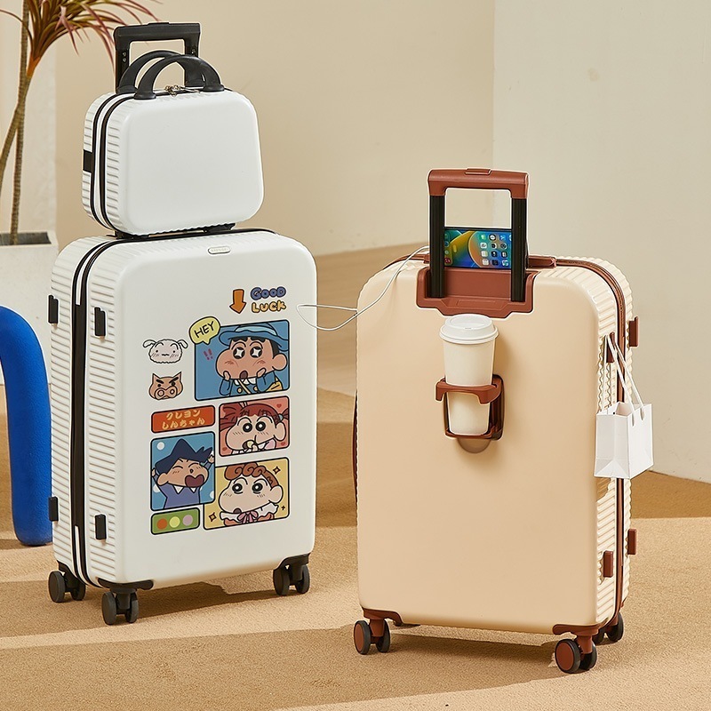 新作 漫画 落書き 多機能 荷物 レディース 学生 高価 スーツケース メンズ 頑丈 耐久性