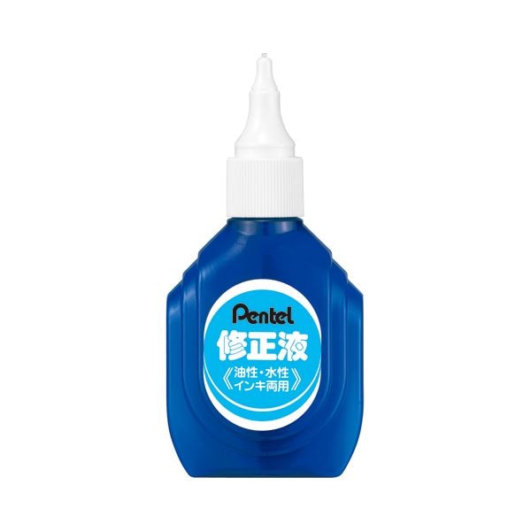 (まとめ) ぺんてる 修正液 油性・水性インキ両用 ZL1-WK 1セット（10本） (×5セット)