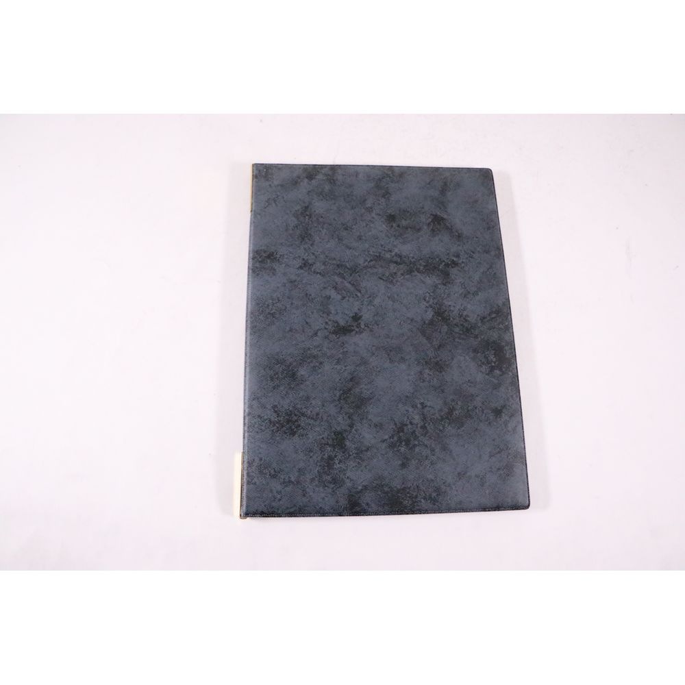 （まとめ買い）メニューブックピンタイプ BB-122 中 グレー [x3]