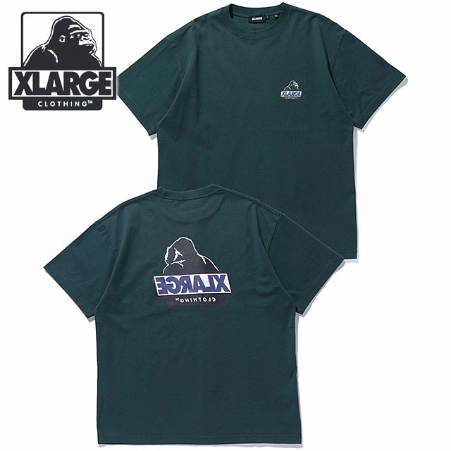 メール便 バックサイドOG ショートスリーブTシャツ [101253011002] BACKSIDE OG S/S TEE メンズ トップス 半袖 GREEN 正規取扱店