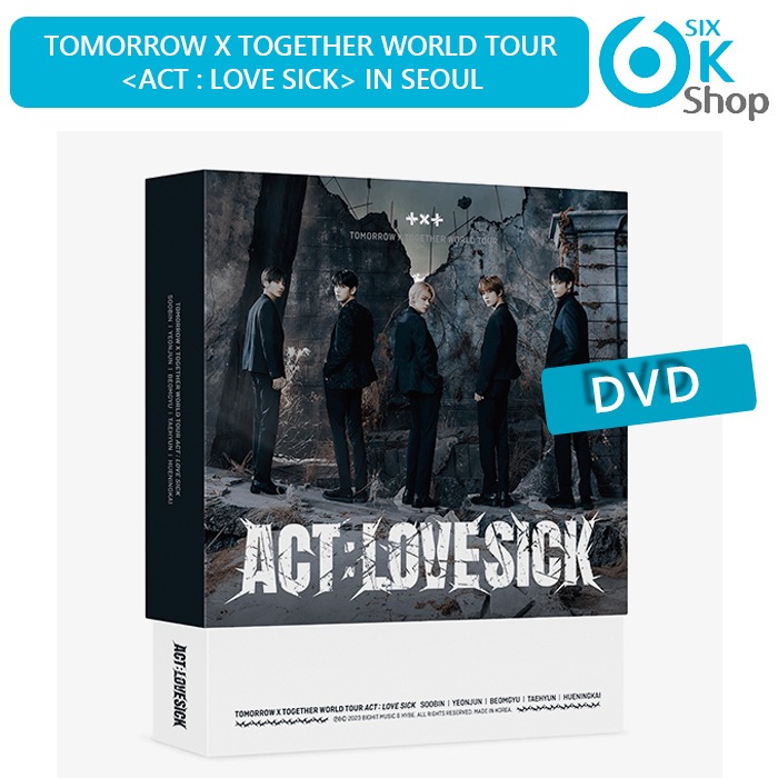 (DVD) TXT WORLD TOUR ACT : LOVE SICK IN SEOUL (TOMORROW X TOGETHER)