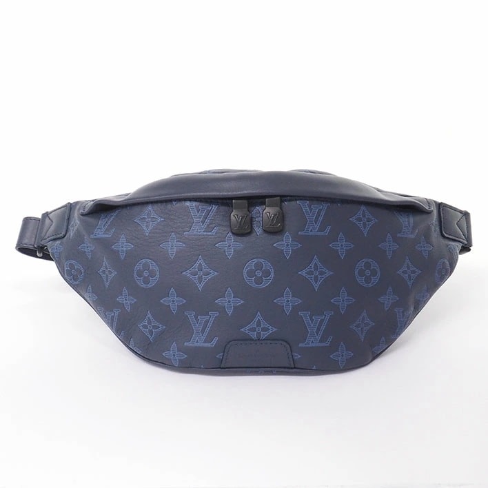 【美品】ルイ ヴィトン ディスカバリーバムバッグ PM モノグラムシャドウ M45729 メンズ【ボディバッグウエストポーチ】