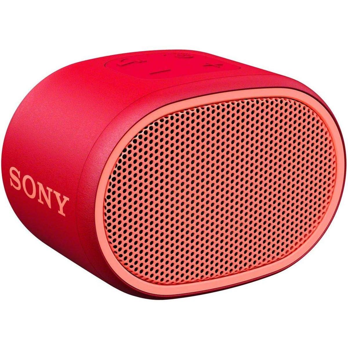 ソニー SONY ワイヤレスポータブルスピーカー SRS-XB01 RC 防水 Bluetooth スマホなしで操作可能 ストラップ付属 レッド