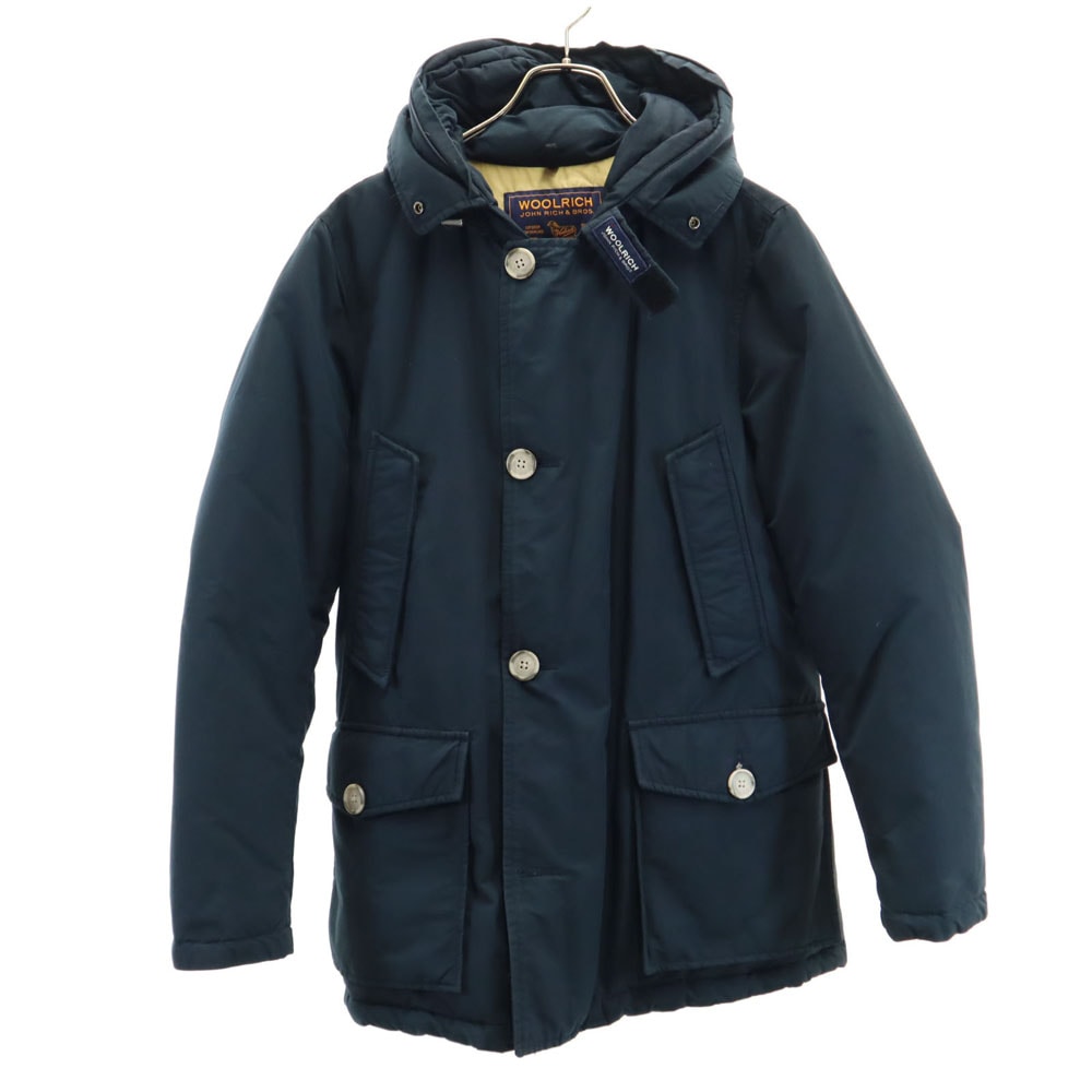 ダウンジャケット S チャコールブラック系 メンズ