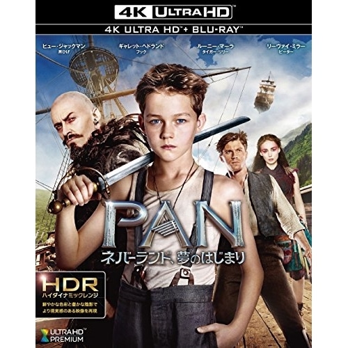 PANネバーランド夢のはじまり(4K ULTRA HD+ブルーレイ) ／ リーヴァイ・ミラー (4K ULTRA HD) 10006-11302