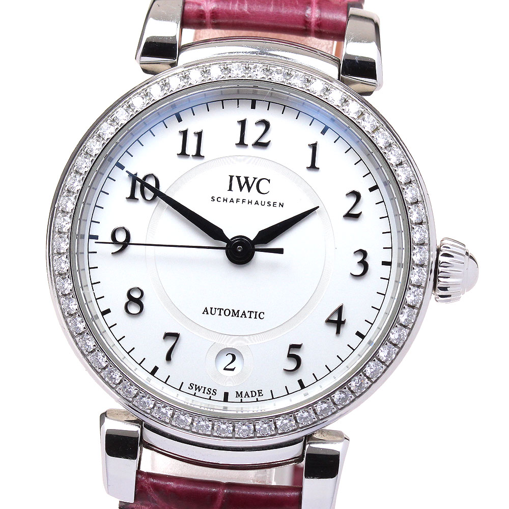 IWC IWC SCHAFFHAUSEN IW458308 ダヴィンチ ダイヤベゼル 自動巻き レディース _823411【中古】