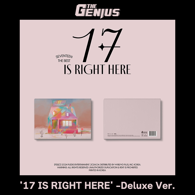 [即日発送] SEVENTEEN - BEST ALBUM 17 IS RIGHT HERE -Deluxe Ver.