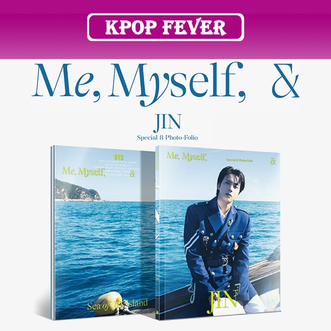 BTS Me, Myself, and Jin Special 8 Photo-Folio ‘Sea of JIN island’