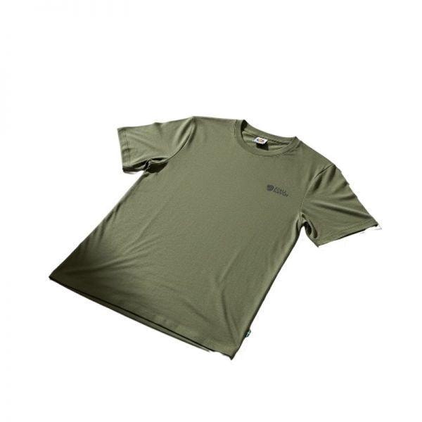 FJALLRAVEN 26SS 男性アビスコ ウール ロゴ 半袖 (86977625) (ABISKO Wool Logo SS M)