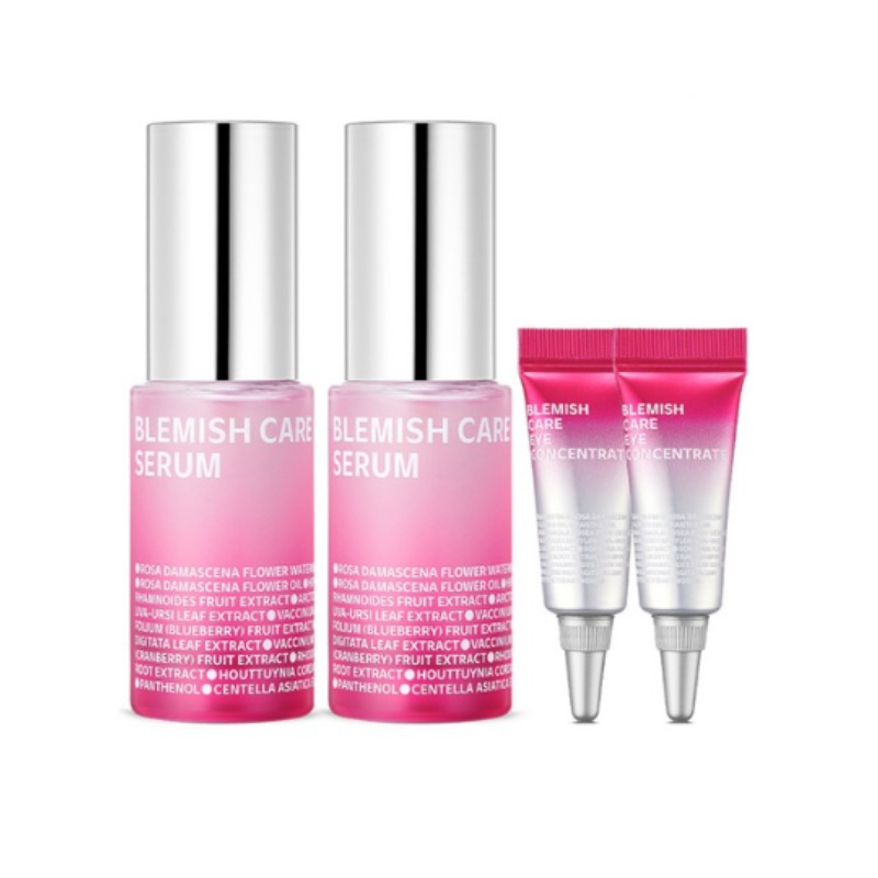 ブレミッシュケア アップ 雑ティー セラム 15ml x 2個 + アイコンセントレート 3ml x 2個 (鎮静/弾力/保湿/栄養供給/活力/しわ防止) 5,894円