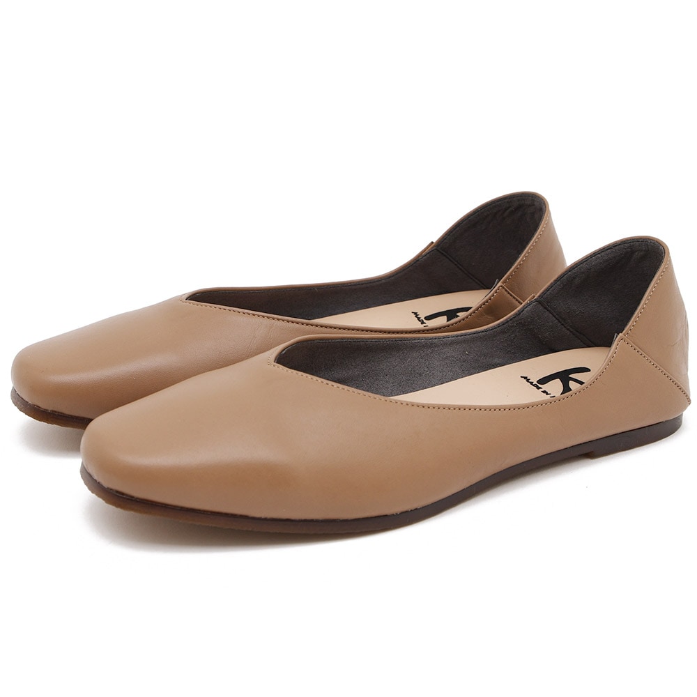 パンプス 本革 スクエアトゥ 痛くない ローヒール 大きいサイズ Vカット バブーシュ 日本製 ぺたんこ 黒 ブラック 革 仕事 立ち仕事 フォーマル オフィス フラットシューズ ナチュラル 歩きやす