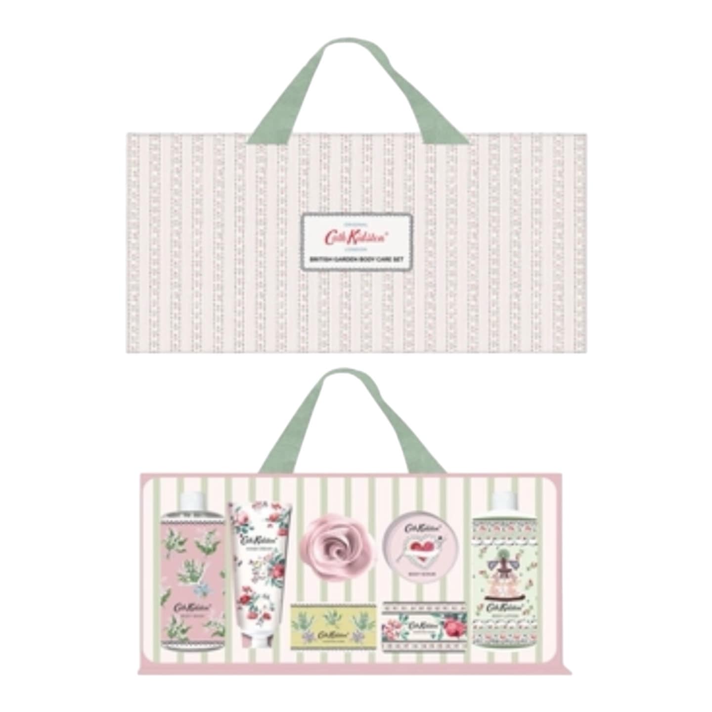 [Cathkidston] カスキッドソン ブリティッシュ ガーデン ボディケア セット/ボディケア/ギフト セット/ボディウォッシュ/イギリス感性/香りセット/高級ギフト