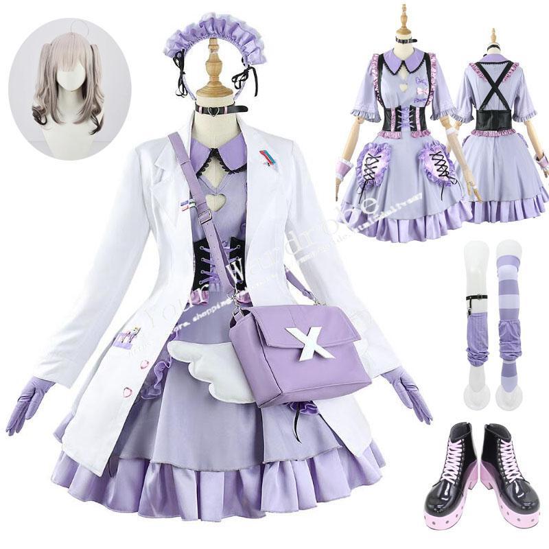 バーチャルYouTuber VTuber にじさんじ 健屋花那 すこや かな コスプレ衣装 ウィッグ 靴 cosplay コスチューム イベント アニメ ハロウィン仮装