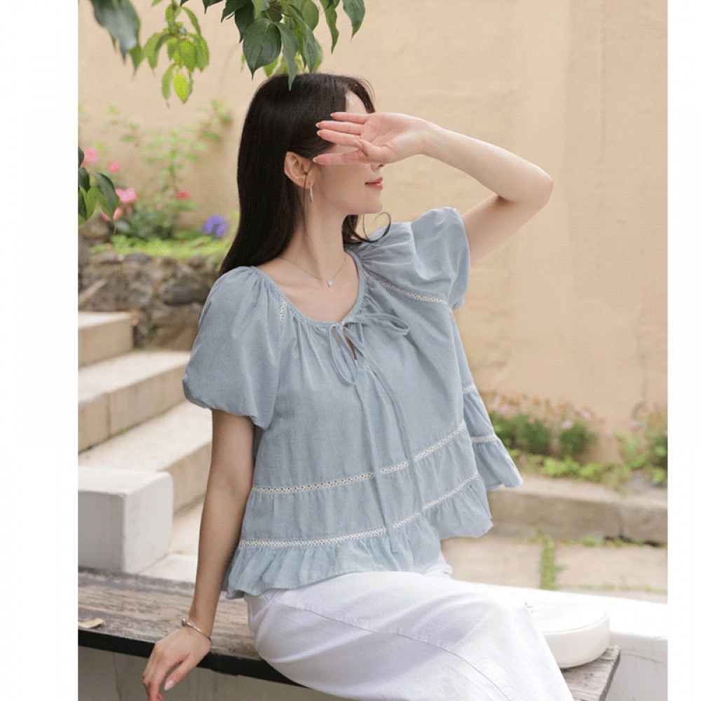 クリックアンドファニー ダレットレース パフブラウス モデル名