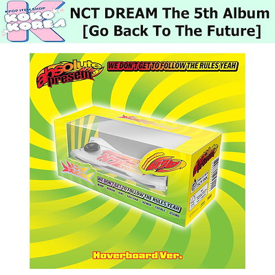NCT DREAM hoverboard 新品未開封 NCT DREAM - [GO BACK TO THE FUTURE] (HOVERBOARD VER.)