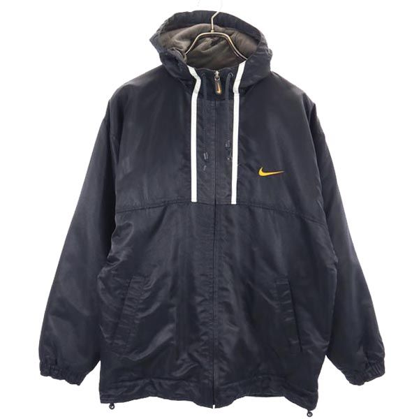 ユニクロシームレス ダウンジャケット M ブラック系 メンズ